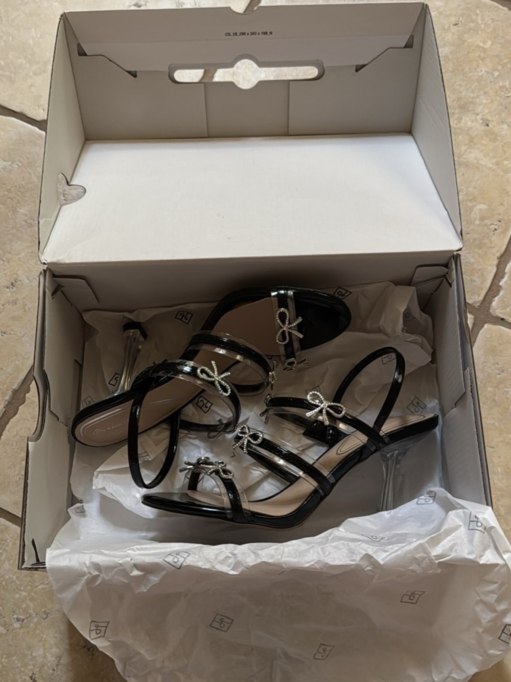 Call It Spring Veronik Heeled Sandal (Size US 6.5)